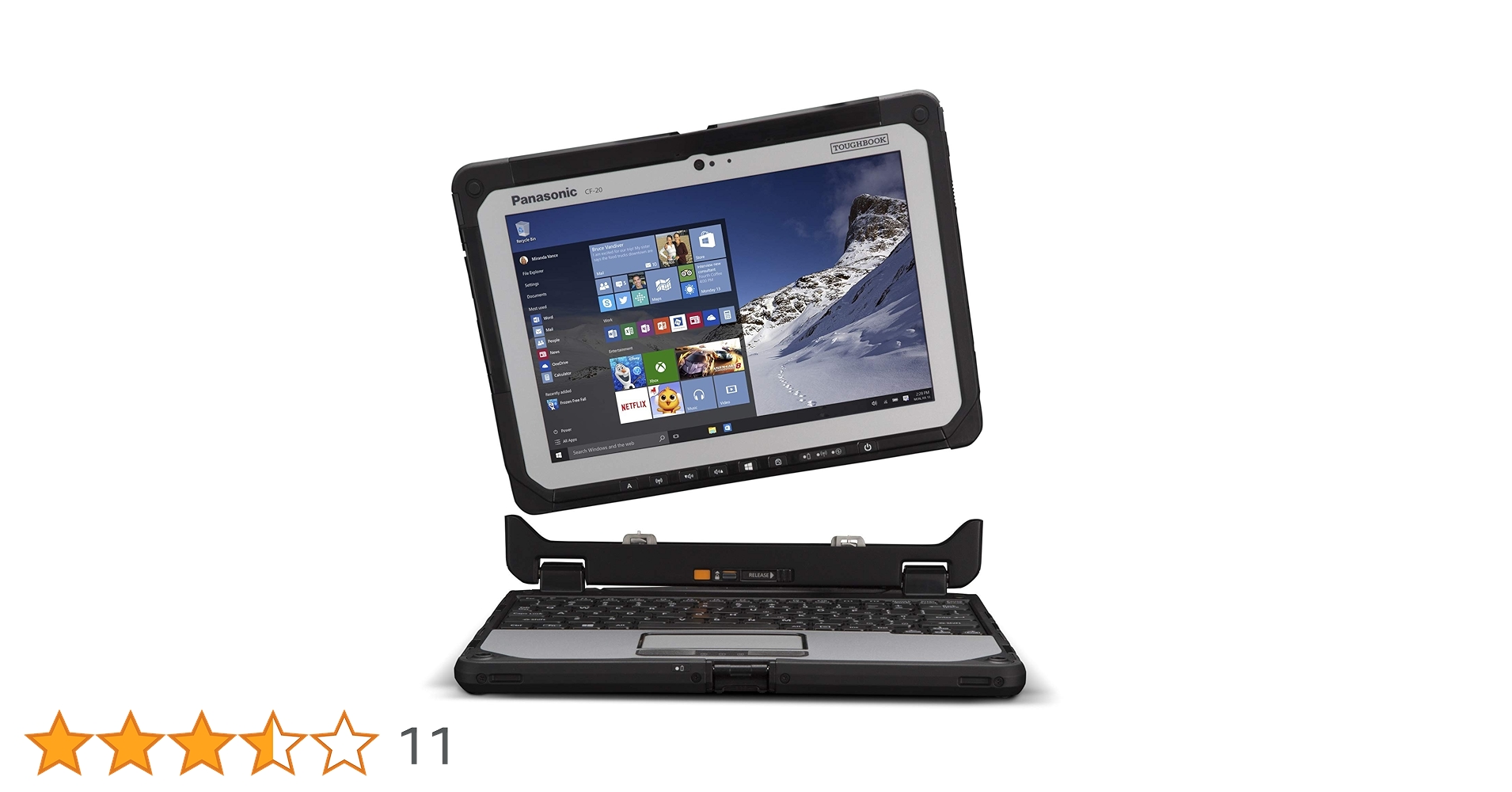 Windowsノート本体 Panasonic TOUCHBOOK CF-20 Panasonic Toughbook CF-20, 10.1